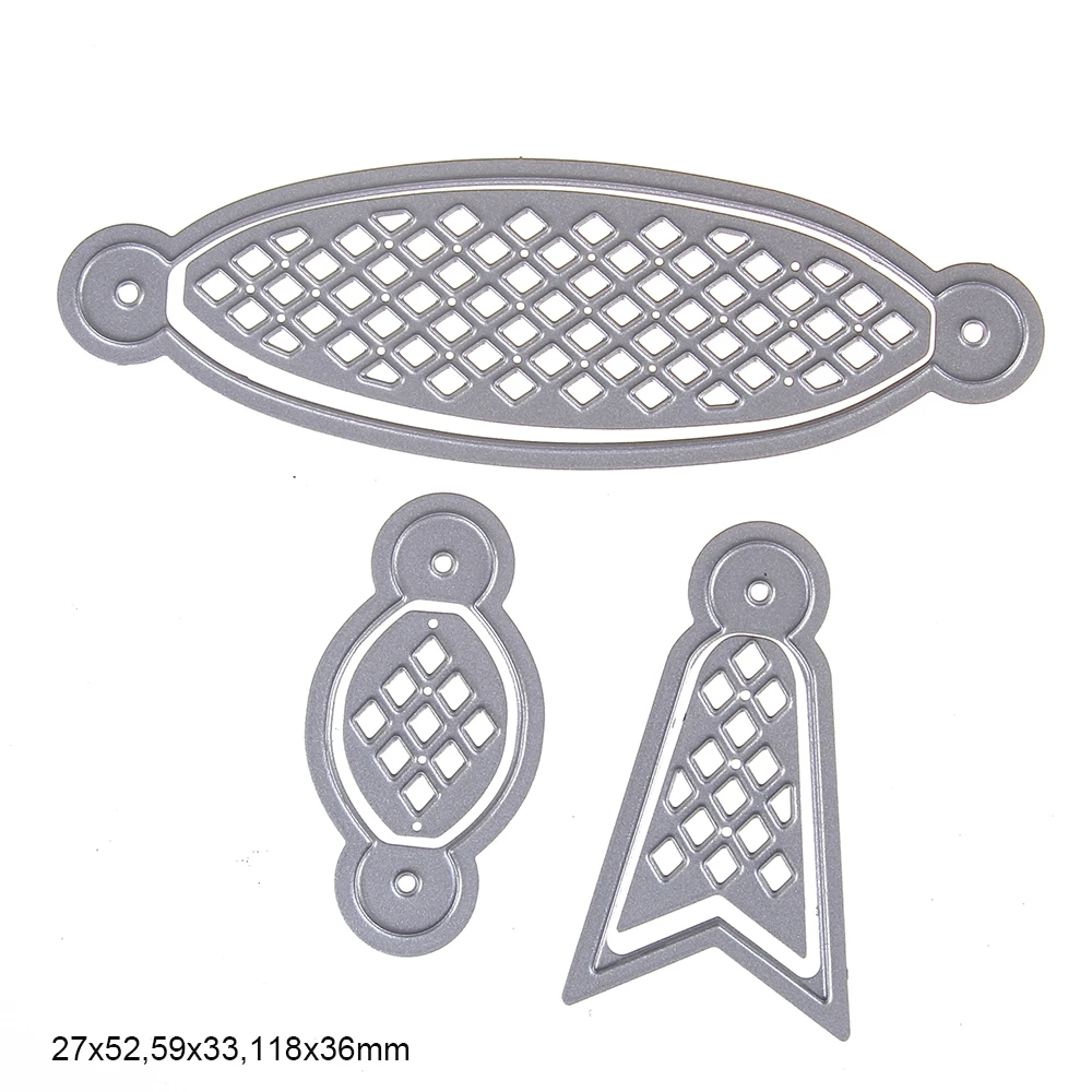 3D бантом Скрапбукинг Новое поступление металлический Трафаретный вырубной