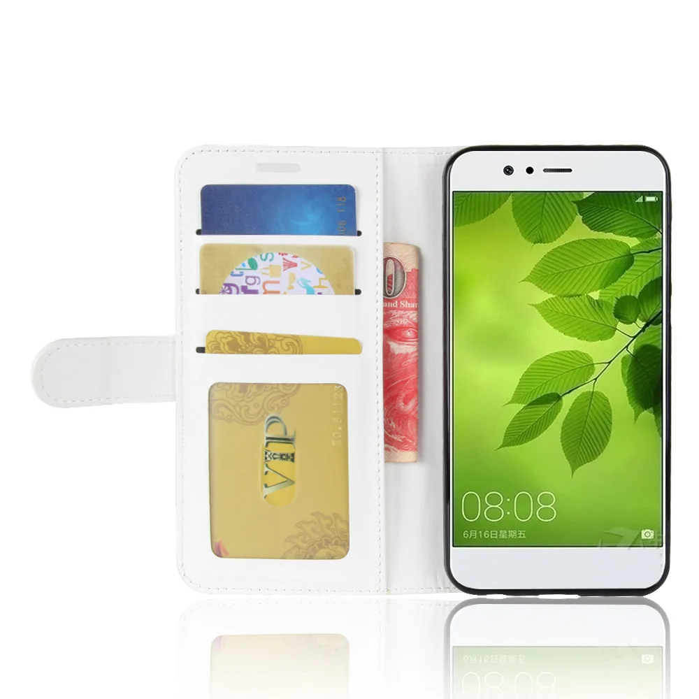 OUZifish для huawei Nova 2 Plus 5 дюймов Роскошный кошелек стиль PU чехол плюс телефон Защитная