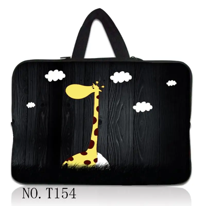Giraffe Волк 11 13 13,3 чехол сумка для ноутбука для Macbook Air Pro retina lenovo Dell, HP, Asus acer surface pro 3 4 ноутбук рукав 15 15,4 15,6 - Цвет: Giraffe
