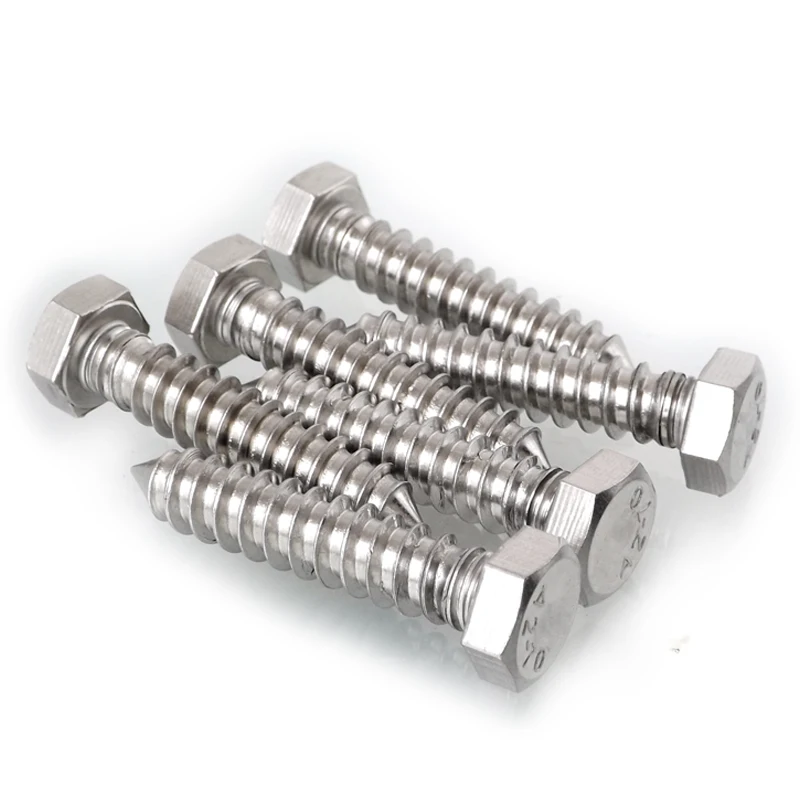 

1pcs M12 stainless steel hexagonal screws self-tapping bolt quality household screw bolts 70mm-100mm length