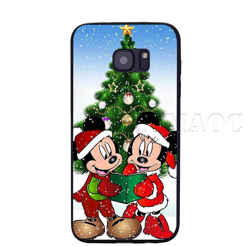 10 Yimaoc Рождество чехол с принтом Микки и Минни для samsung Galaxy A7 A8 A9 A10 A20 A30 A40 A50 A70 M10 M20 M30 S10 S10e J6 плюс - Цвет: 10