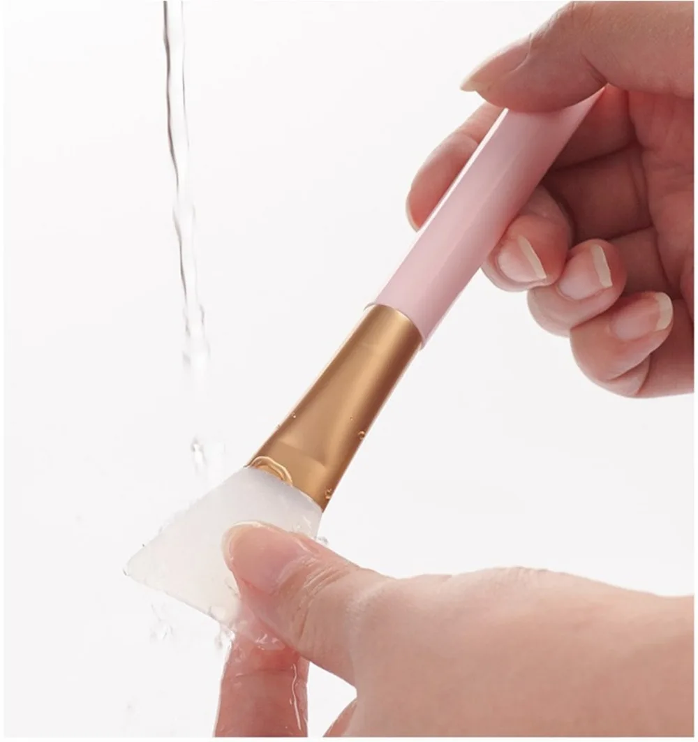 1 шт. Профессиональные кисти для макияжа маска кисть лица силиконовый гель сделай