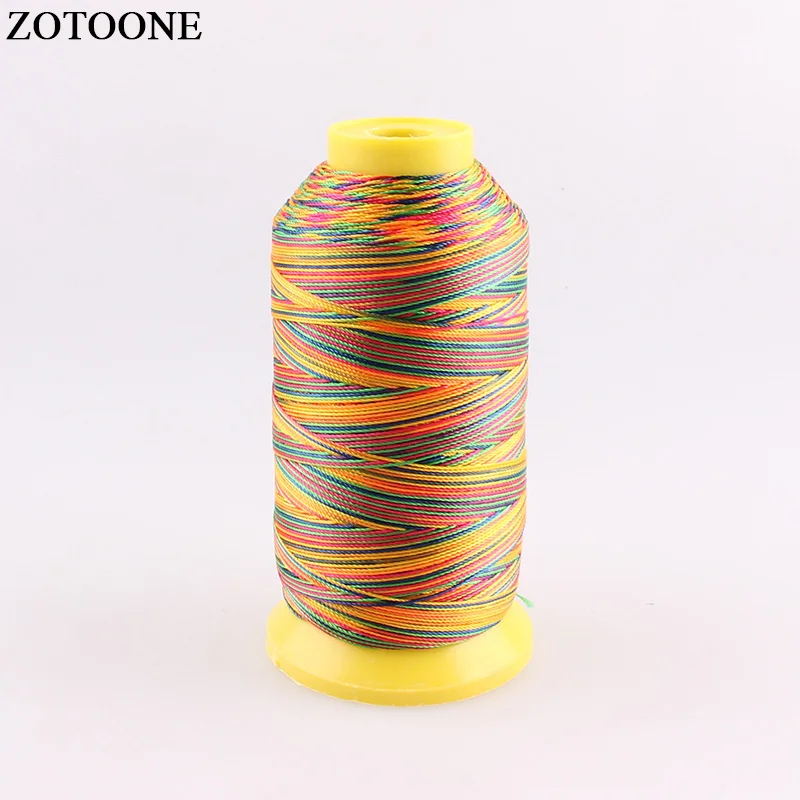 ZOTOONE 500D швейная полиэфирной нити для устройство поделок вышивка | Отзывы и видеообзор