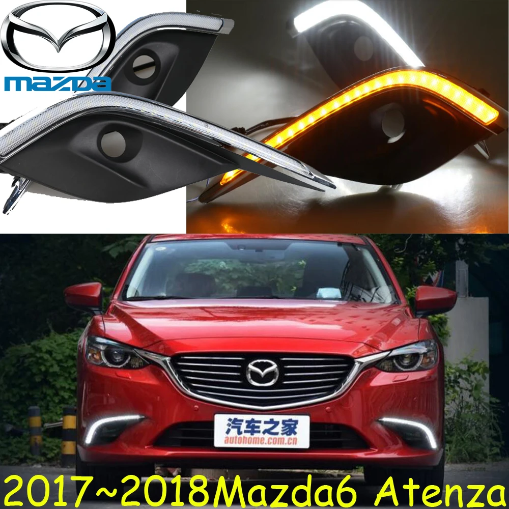 

Atenza daytime light,2017 2018 year,car-styling,Free ship!LED,MAZD6 fog light,car covers,cx-5,axela