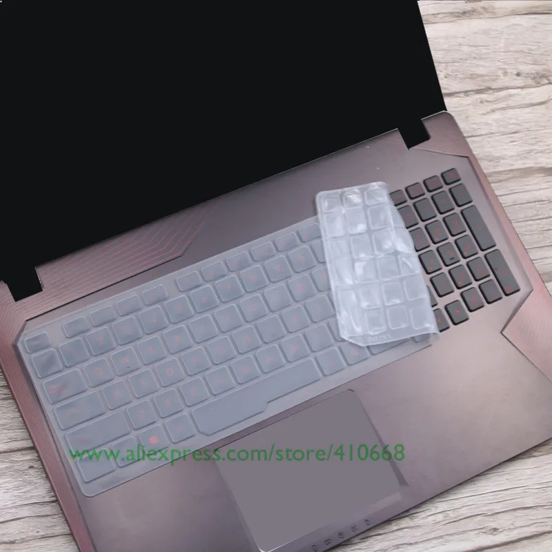 15 17 дюймов Тетрадь крышка клавиатуры для ноутбука Asus ROG strix ZX53VW FZ53VD FX553VE FX553VD FX53VW GL753VE GL553VD