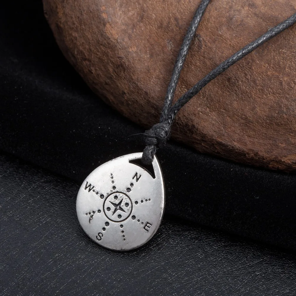 Рыболовный крючок 2017 Новый стиль компас в форме капли воды ювелирные изделия