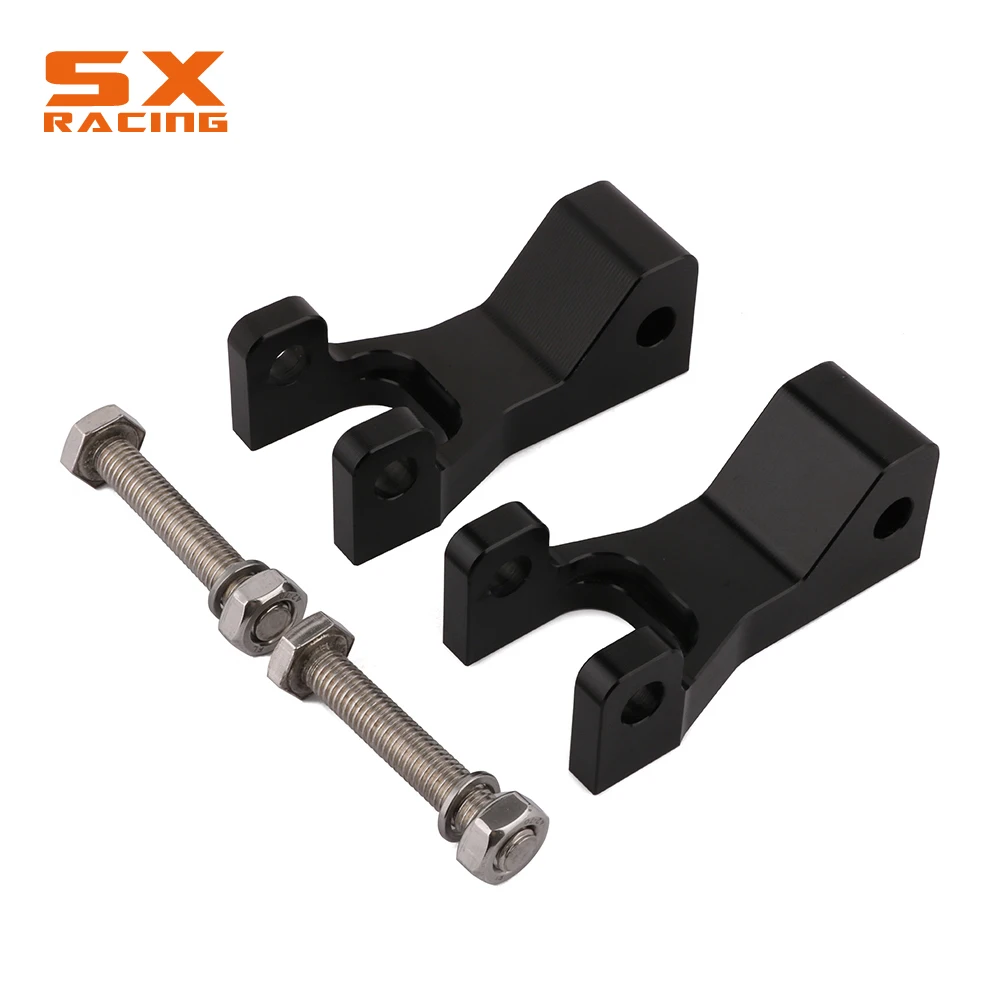 Motorcycle CNC Black Aluminum Front Lowering Kit Adjustable For YAMAHA Blaster Raptor 350 660 Warrior Original Stock A-Arms Only |
