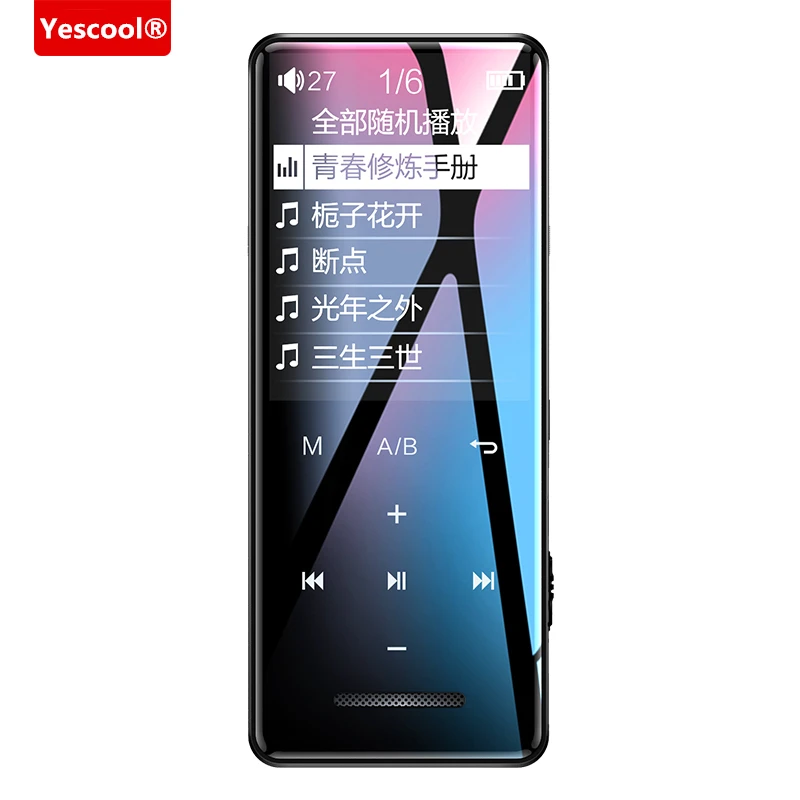 Музыкальный плеер X5 Bluetooth MP3 MP4 Hi Fi спортивный рекордер видео изображение динамик