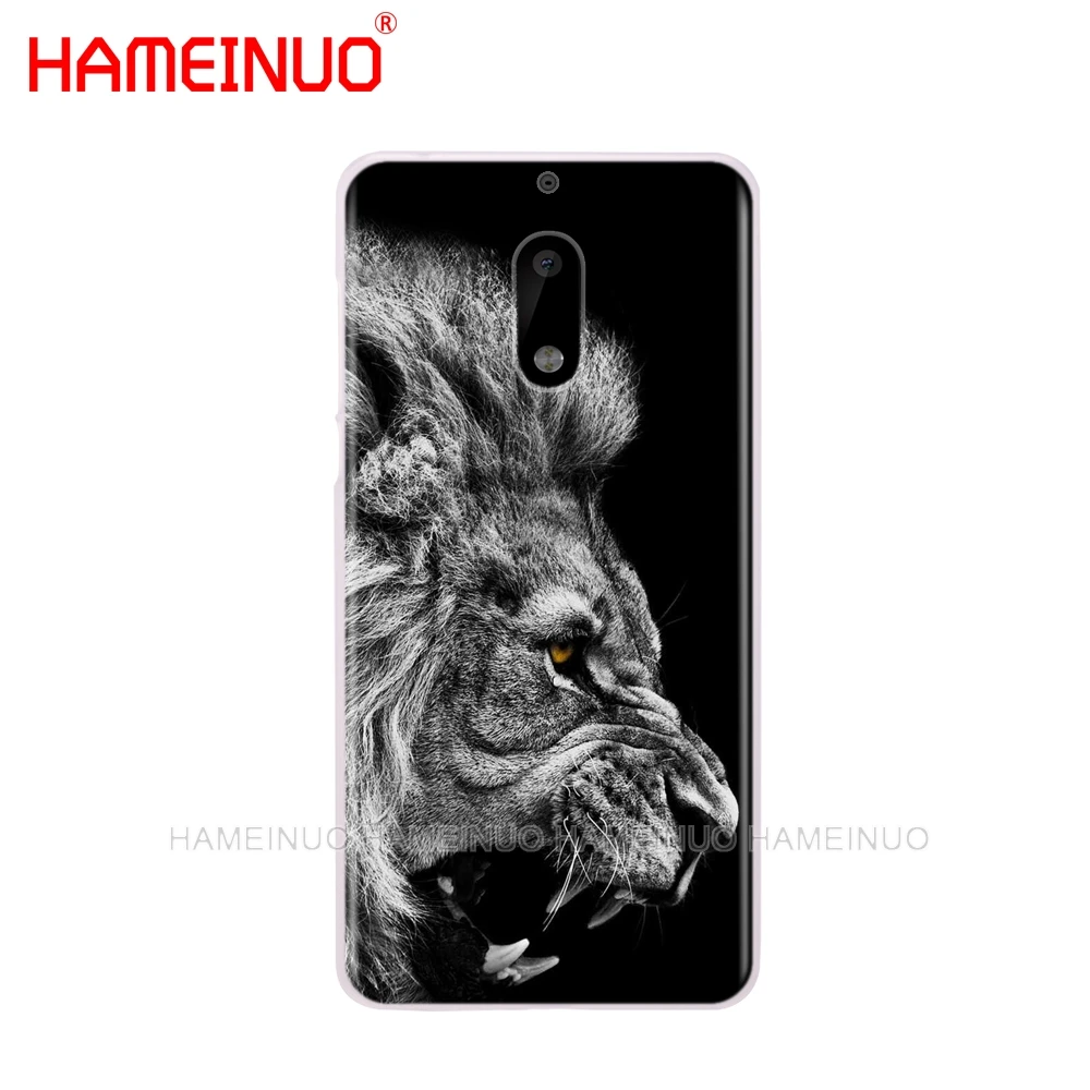 HAMEINUO чехол для телефона с изображением Льва и Тигра Nokia 9 8 7 6 5 3 Lumia 630 640 640XL