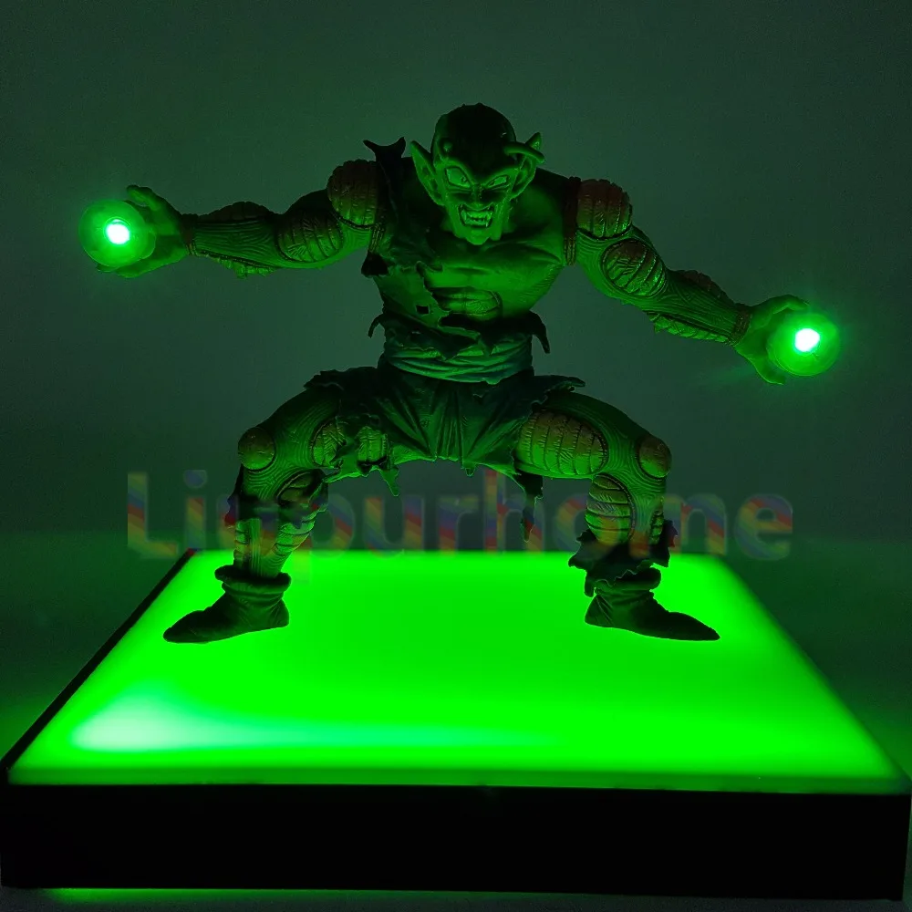 Dragon Ball Z пикколо камехамеха светодиодная подсветка аниме Dragon Ball Z Goku Супер Saiyan Led Настольная лампа номер Декор