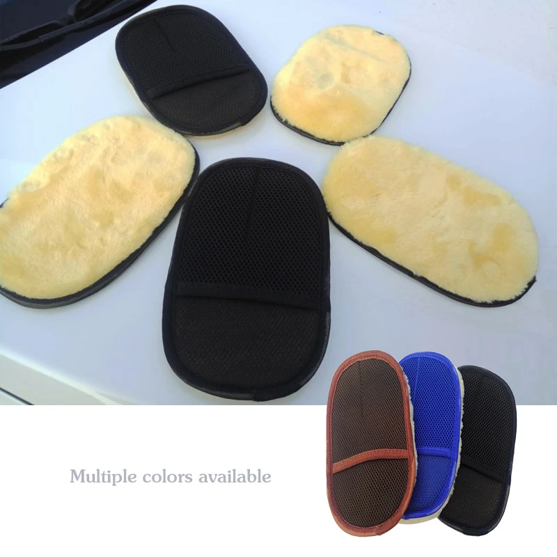 Carclean шерсть мягкие перчатки для мытья автомобиля Чистящая Щетка мотоциклетная шайба Уход Продукты щетки авто аксессуары