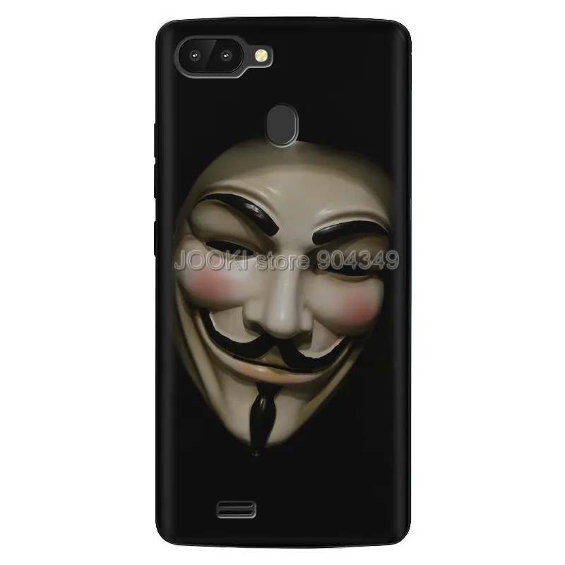 1 piece Case Черный чехол JOOKI для Blackview A20 Pro, силиконовый чехол из ТПУ для Blackview A20 Pro, мягкий гелевый защитный чехол A20pro - Цвет: 1 piece Case