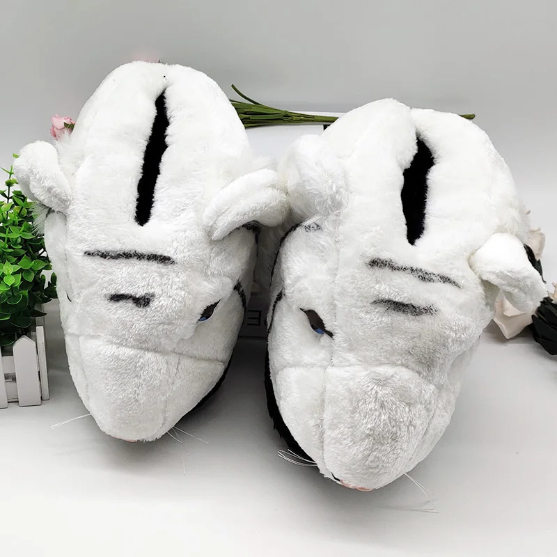 ?? 猫冬豪華な家の床靴の家のスリッパ子供特別な女性アニメ漫画ベアスリッパ愛好暖かい女性スリッパ