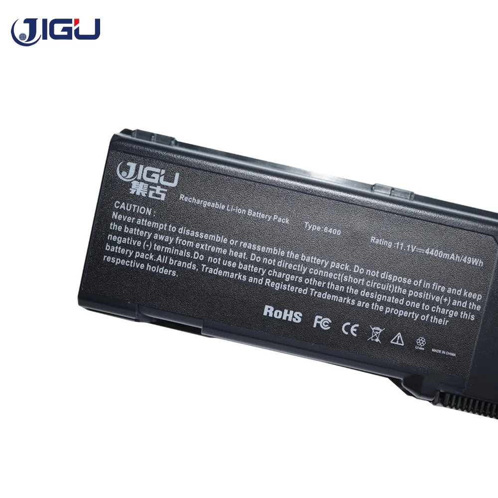 JIGU 6 ячеек Новый ноутбук Батарея для Dell Inspiron 1501 6400 E1505 312-0461 451-10338 RD859 GD761 UD267 Latitude 131L