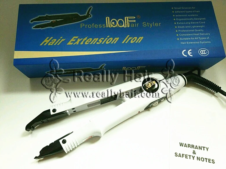 Белый/черный/розовый ЕС штекер волосы для наращивания волос L 611 Control наращивание