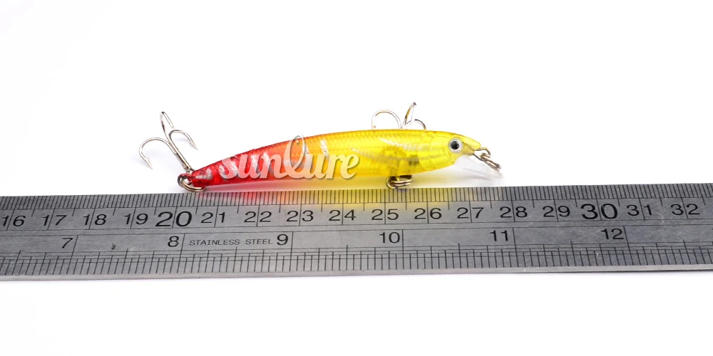 2016 Sunlure premier pro series fishing lures 2 hooks Minnow Lure 6pc/lot Fishing bait 7.5CM/5.6G tackle | Спорт и развлечения