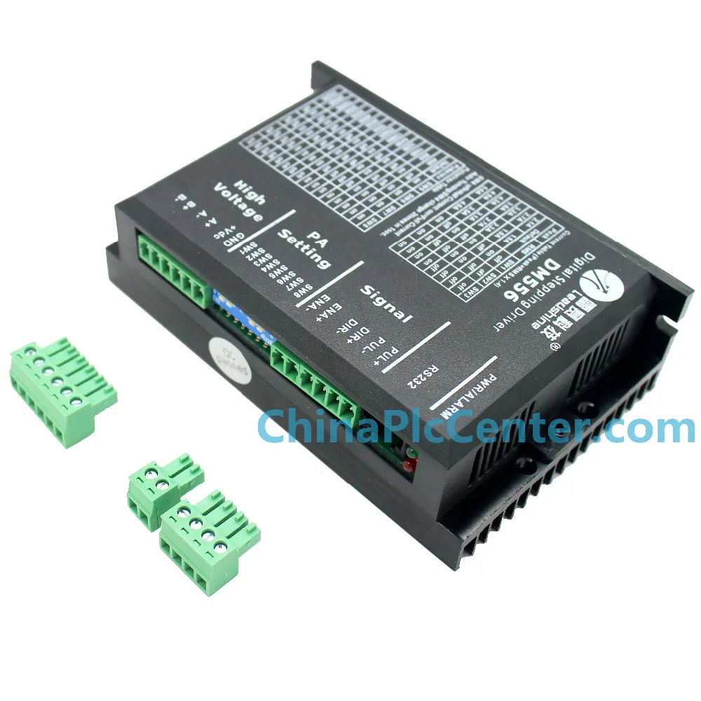 LeadShine DM556 2/4 фазный Цифровой Драйвер шагового двигателя 20-50VDC 0 5-5 6a | Обустройство
