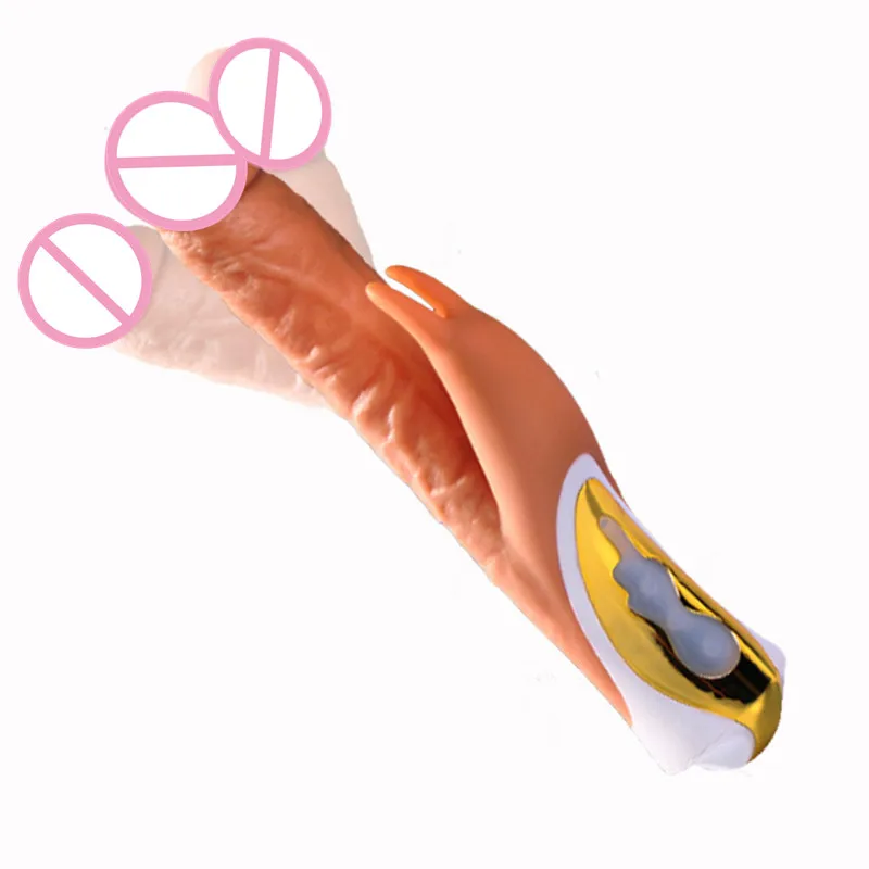 Вибратор Кролик для женщин вибрирующий фаллоимитатор точки G водонепроницаемый