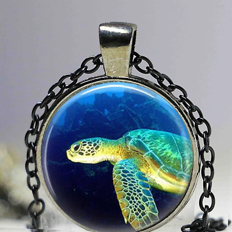 Винтажная подвеска в виде стеклянной купола цвет серебро|Ожерелья с подвеской| |