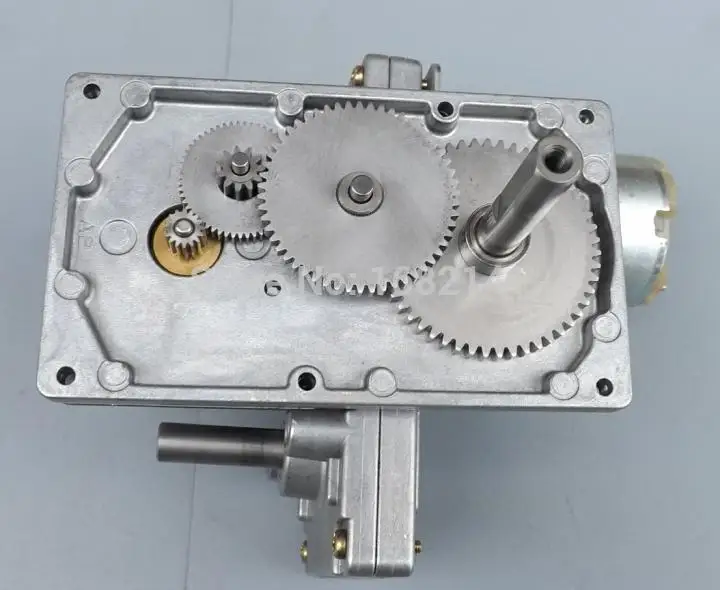 Новый Takanawa 555 DC мотор-редуктор металлический редукторный двигатель Мотор 12V -