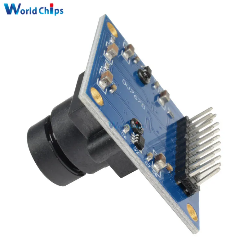 OV7670 300KP модуль камеры поддерживает VGA CIF 640X480 Автоматическое Управление экспозицией дисплей совместимый интерфейс IEC для Arduino DIY KIT