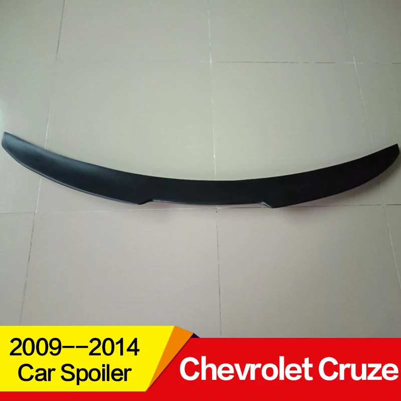 Используется для chevrolet спойлер cruze 2009 10 11 12 13 14 лет cruze заднее крыло автомобиля refitt V Blade Стиль Аксессуары