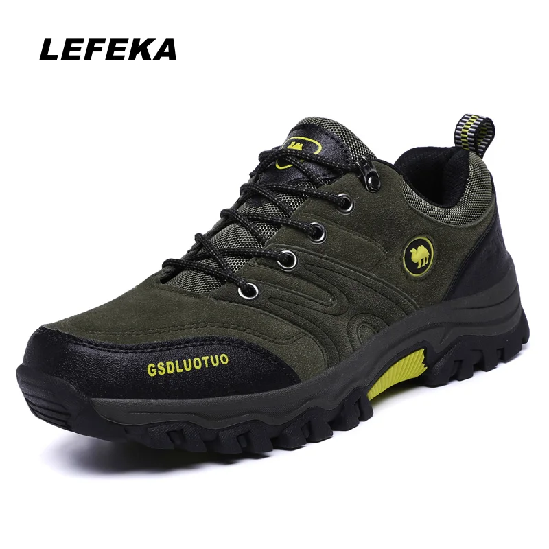 LEFEKA/Мужская обувь для пешего туризма уличная водонепроницаемая альпинизма