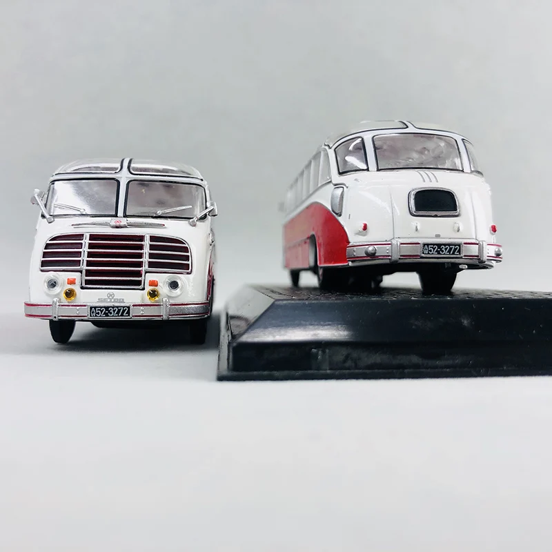 1/76 Ретро моделирование Кейт Bauer SETRA S8 1951 коллекция Дисплей модель автобуса сплав