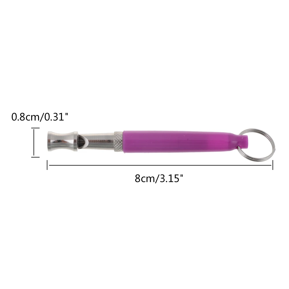 1 шт. Ультразвуковой свисток для собак регулируемые принадлежности тренировок