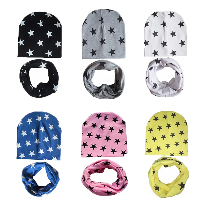 2 шт./компл. мягкая хлопковая шапка для малышей мальчиков зимняя теплая вязаная