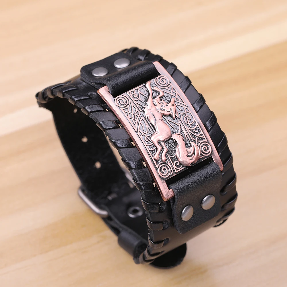 Бренд Teamer уникальный дизайн пряжка широкое ювелирное изделие лисичка эмалевый