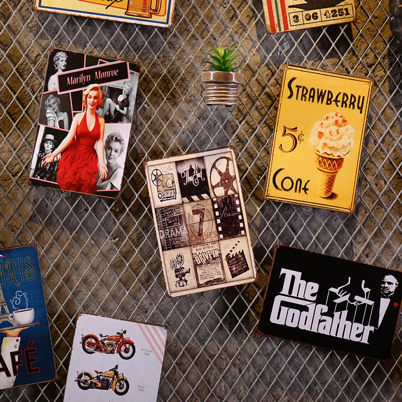 XXXG/Американский метоп украшение железная живопись Висячие бары восстановление