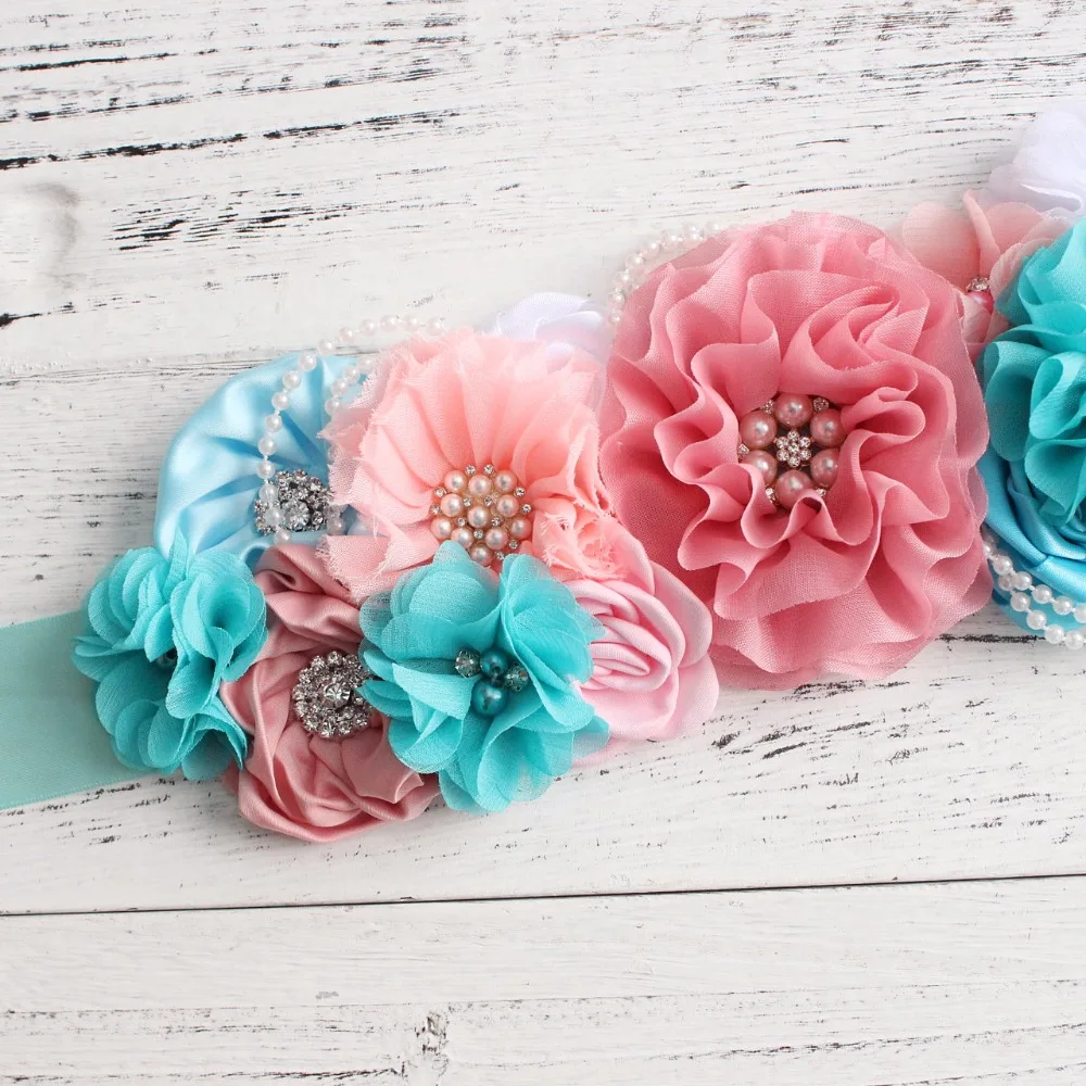 Пояс с цветочным поясом для беременных женщин пояс | Аксессуары одежды