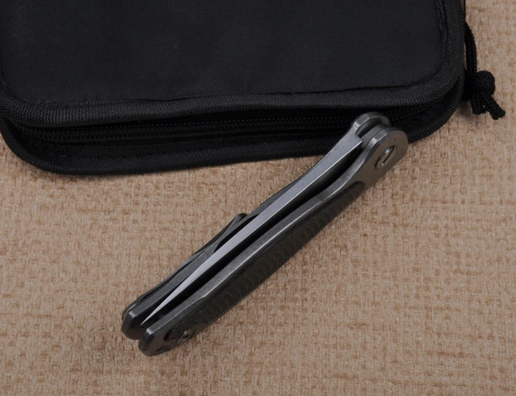 Высокое качество открытый D2 лезвия карманный Кемпинг Охотничьи ножи TC4 Ручка