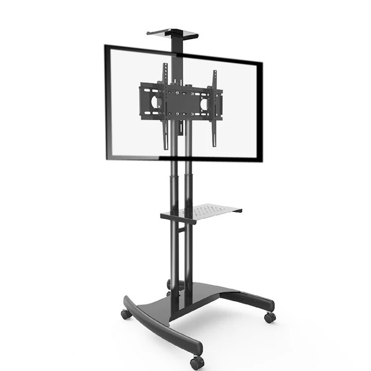 Напольная подставка для мобильных тв с регулируемой полкой и креплением 32 60