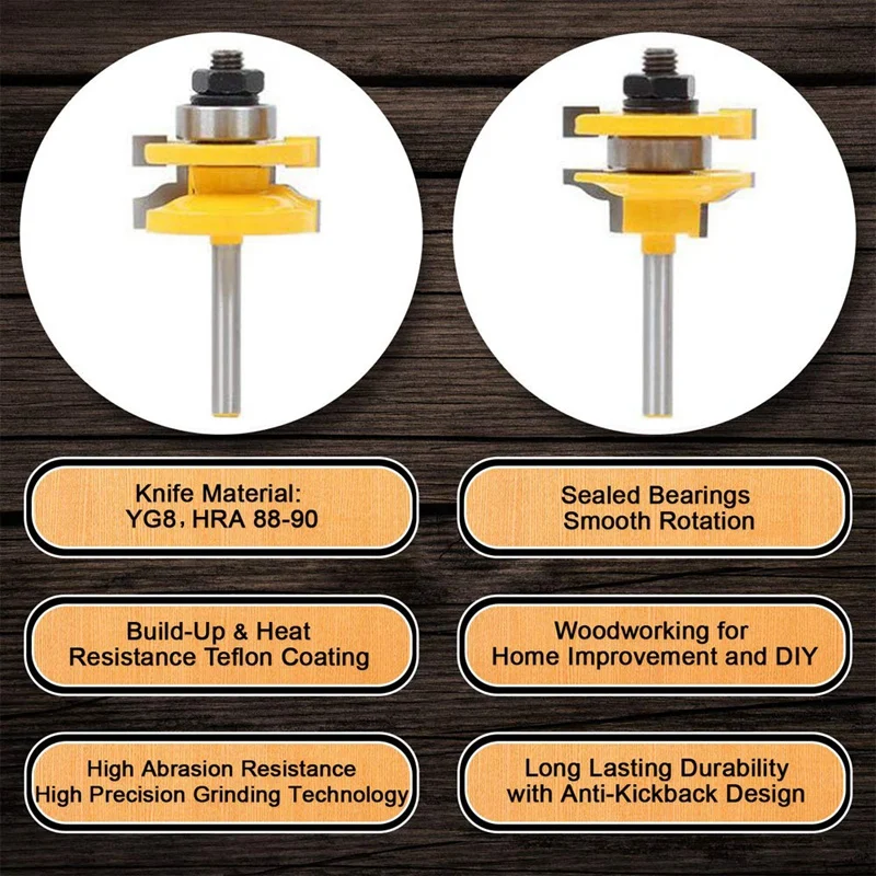 2 набора комбинированный большой западный дверной планка нож Столярный