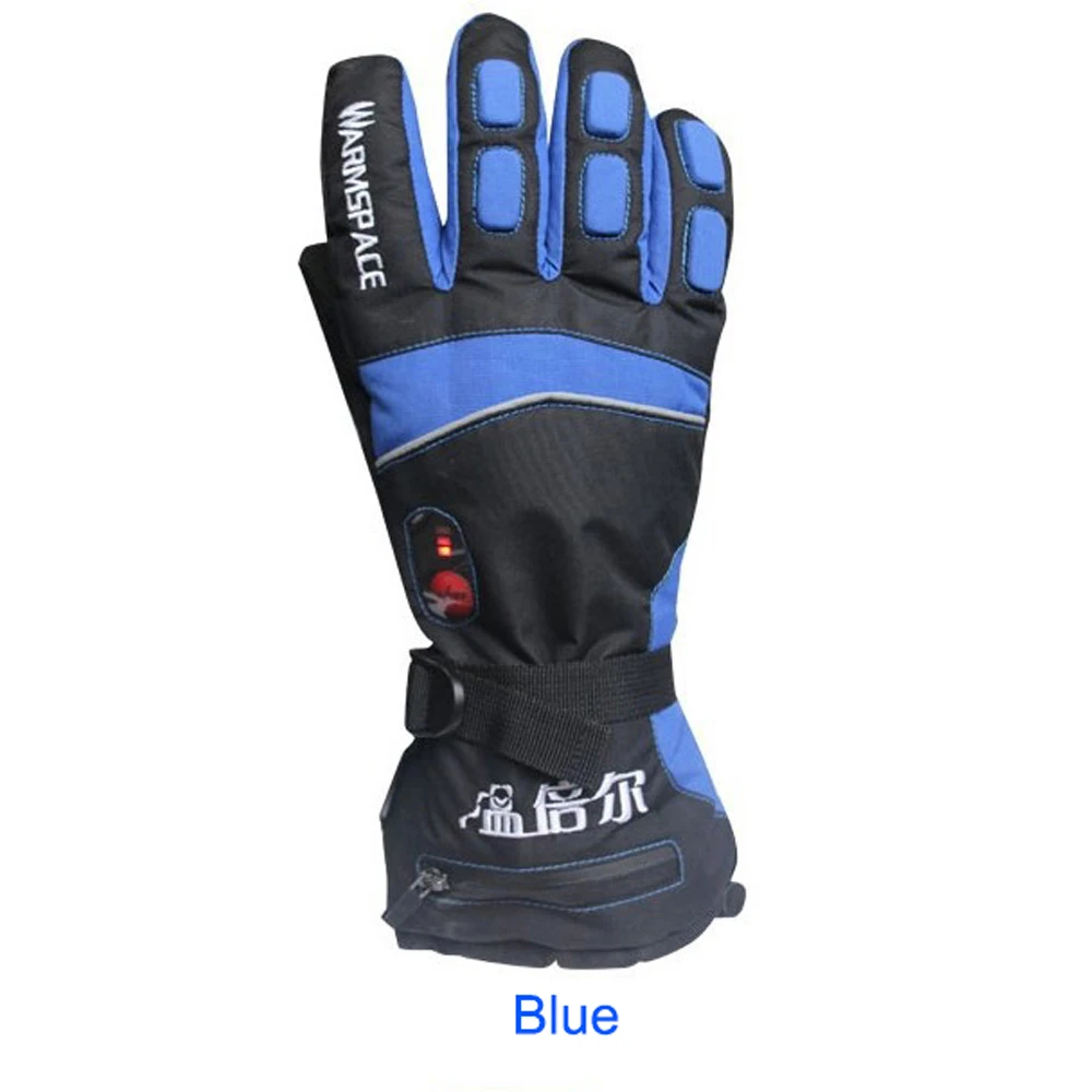 Smart Electric Heat Gloves 4000MA Ski Waterproof Lithium Battery Self Heating Adjustable Temperature 5 Hand Heated Gloves