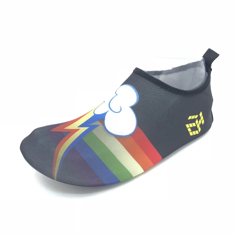 Спортивная обувь для воды йоги быстросохнущие акватуфли слипоны мужчин женщин