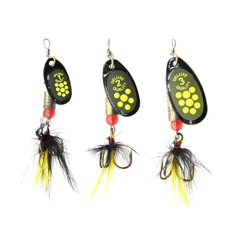 

1 шт./2 шт. блесток ложка металлическая приманок для рыбалки приманки блесны крючок для воблера для окуня китайский окунь полосатый сома Pesca ...