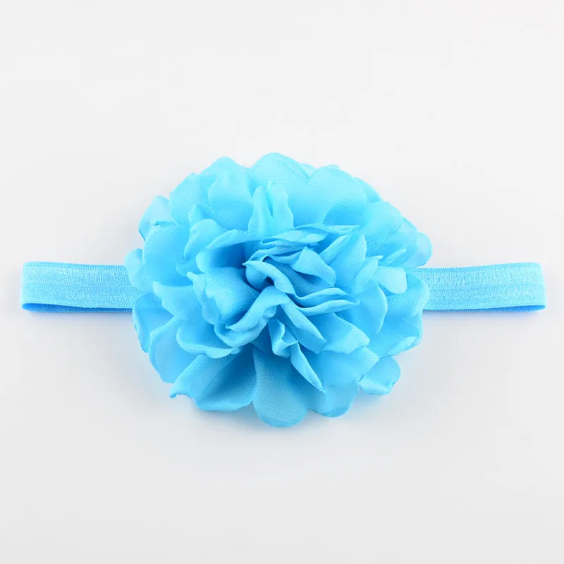 8 шт./лот 19 видов цветов детские повязки на голову большой ободок розовый головной