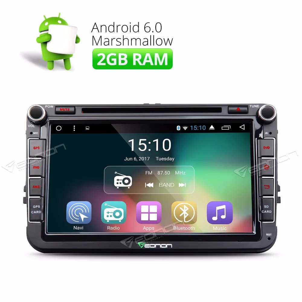 8 &quot4 ядра 2 ГБ Оперативная память ОС Android 6.0 Специальный автомобиль DVD для Altea