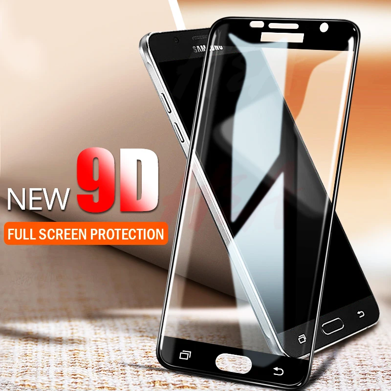 9D закаленное Стекло для samsung Galaxy J6 плюс J8 J7 2018 Pro Duo премьер 2 Prime2 J6Plus чехол полное