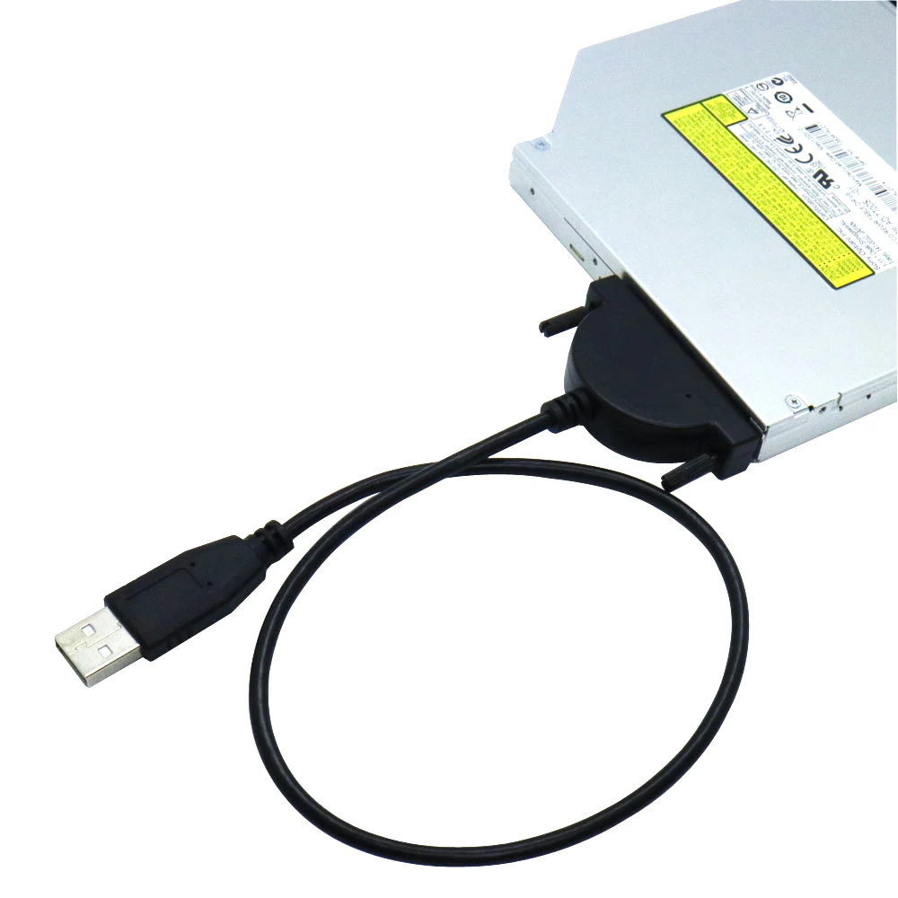 USB 2 0 к Mini Sata II 7 + 6 13-контактный адаптер конвертер винты для кабеля устойчивый