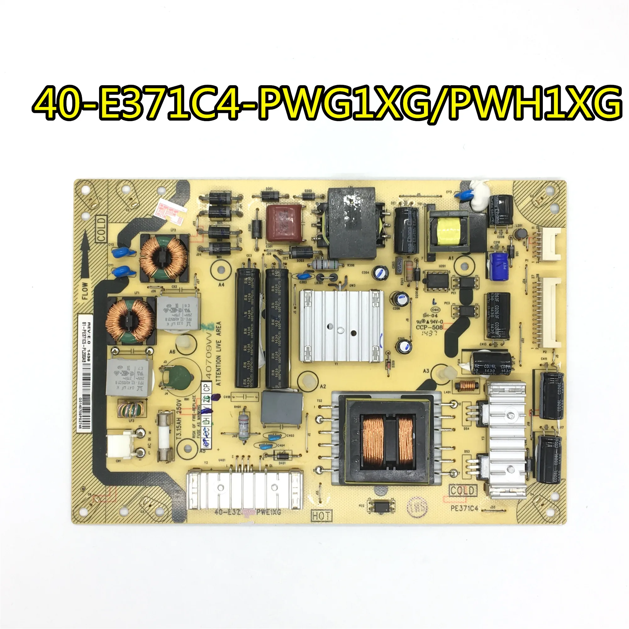 

original 100% test for TCL L43F3380E/42E4350/43CE660LED power board 40-E371C4-PWG1XG/PWH1XG
