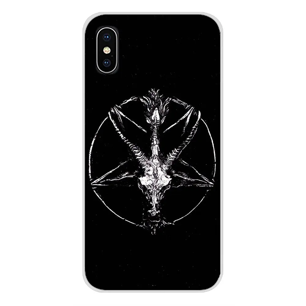 Мягкий чехол Killstar Satan Say Meow с черепом и пентаграммой для Xiaomi Mi6 A1 5X 6X Redmi Note 5 5A 4X 4A 4 3