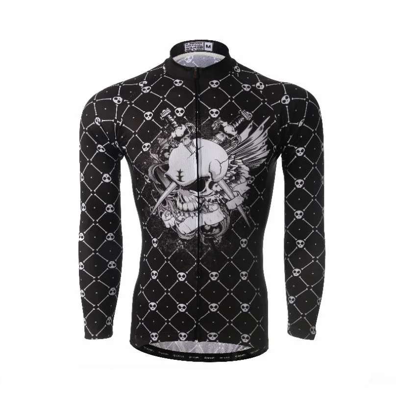 XINTOWN 2017 Team Polyester Sport Wear Ropa Ciclismo Outdoor Long Sleeve Bike Bicycle Shirts Tops Men's Cycling Jersey Race Fit | Спорт и