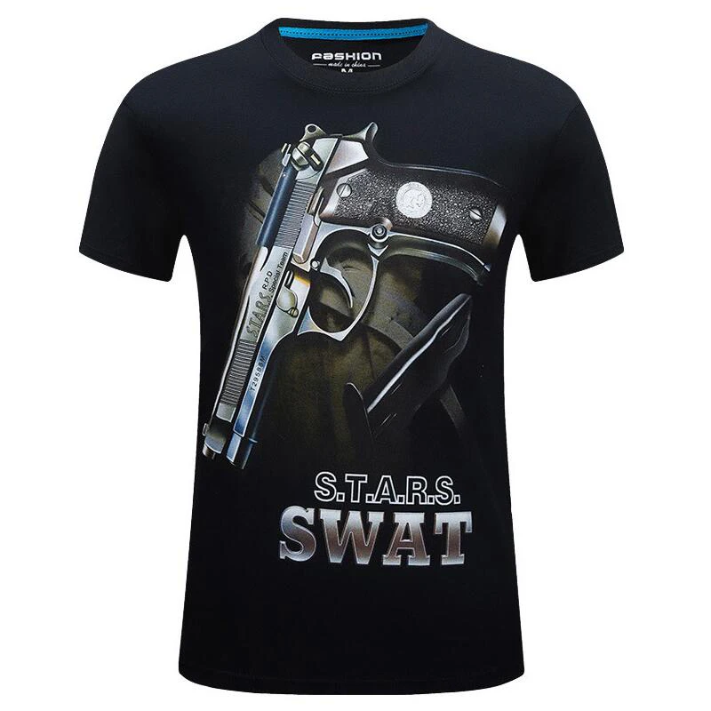 Мужская футболка с короткими рукавами брендовая одежда 3D принтом в виде