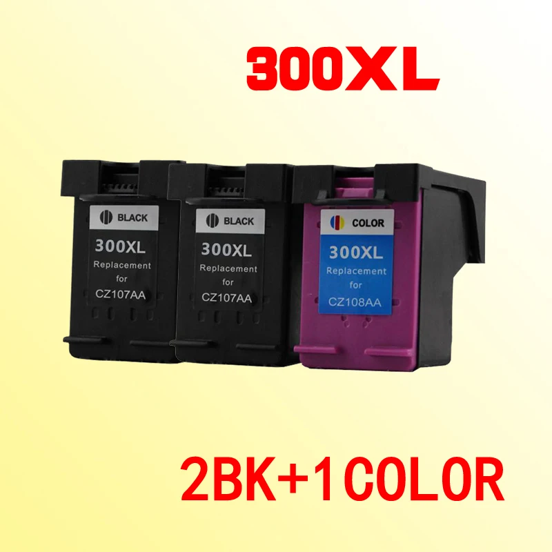 3x чернильные картриджи для 300 300xl F2483 F2488 F2492 F2493 F4200 F4210 F4213 F4224 F4230 F4225 F4240 F4250|ink cartridge|hp