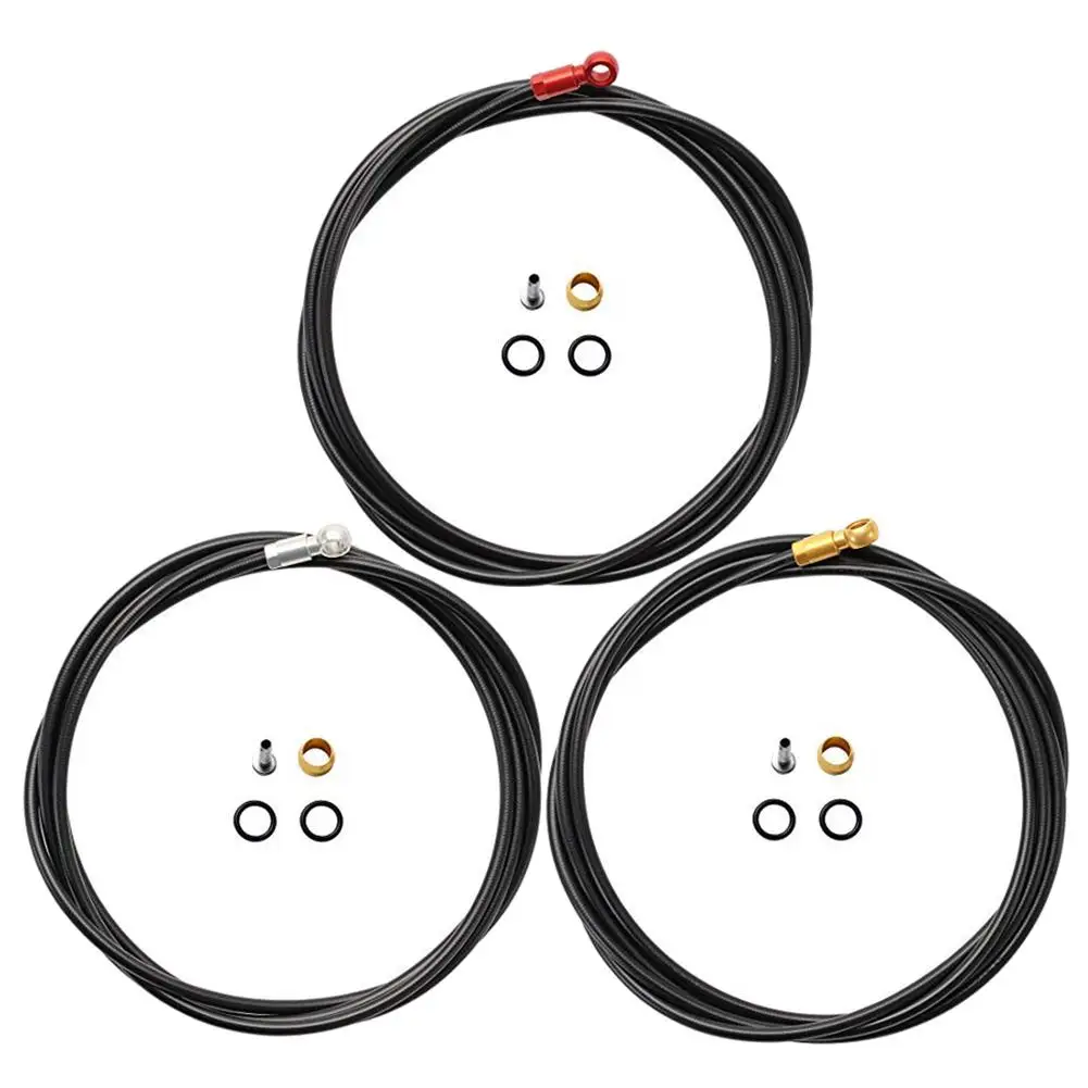 Велосипедный гидравлический шланг 3 цвета 2 м набор вставок из оливкового дерева