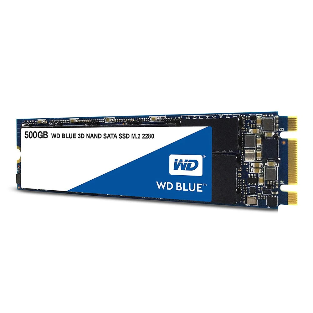 WESTERN DIGITAL WD BLUE 3D NAND SSD 500 Гб внутренний SATA3.0 M.2 2280 NGFF твердотельный диск жесткий для